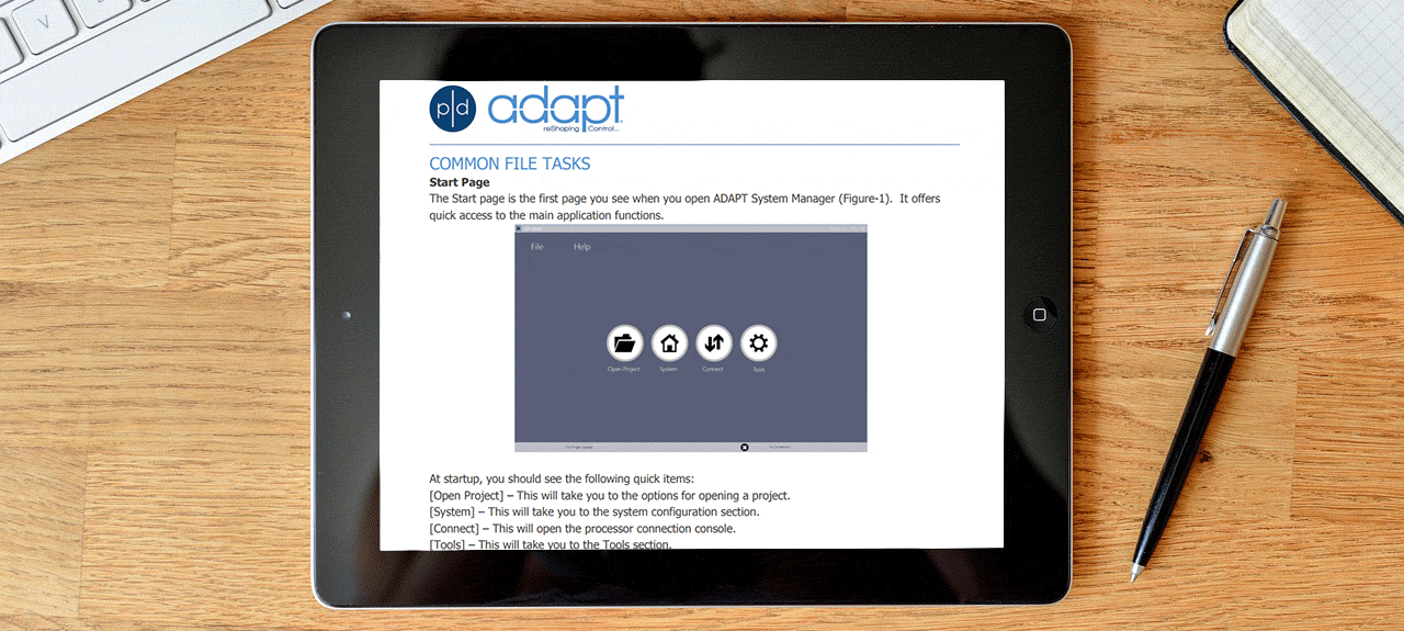 adapt system manager reference guide